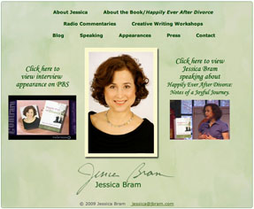 Website of Jessica Bram